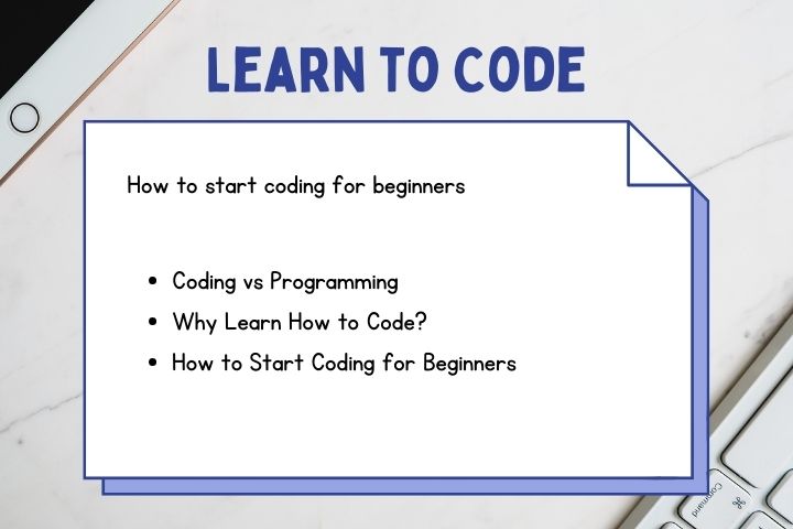 learn basic html coding